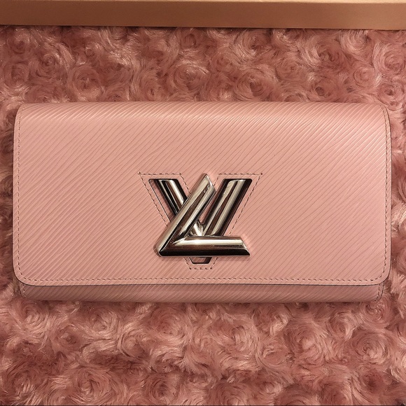SOLD Authentic Louis Vuitton Epi Twist Wallet in Rose Ballerine - Picture 3 of 17